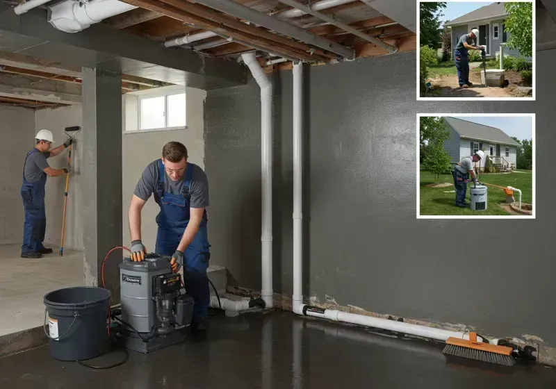 Basement Waterproofing and Flood Prevention process in Asbury, IA